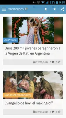 XaCatolicos android App screenshot 2