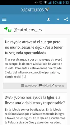 XaCatolicos android App screenshot 3